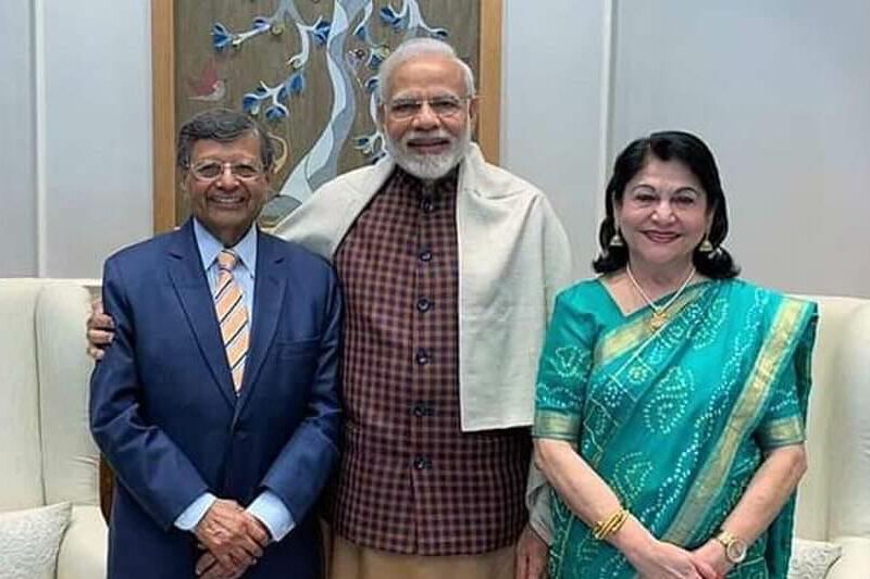 With Prime Minister Narendra Modi