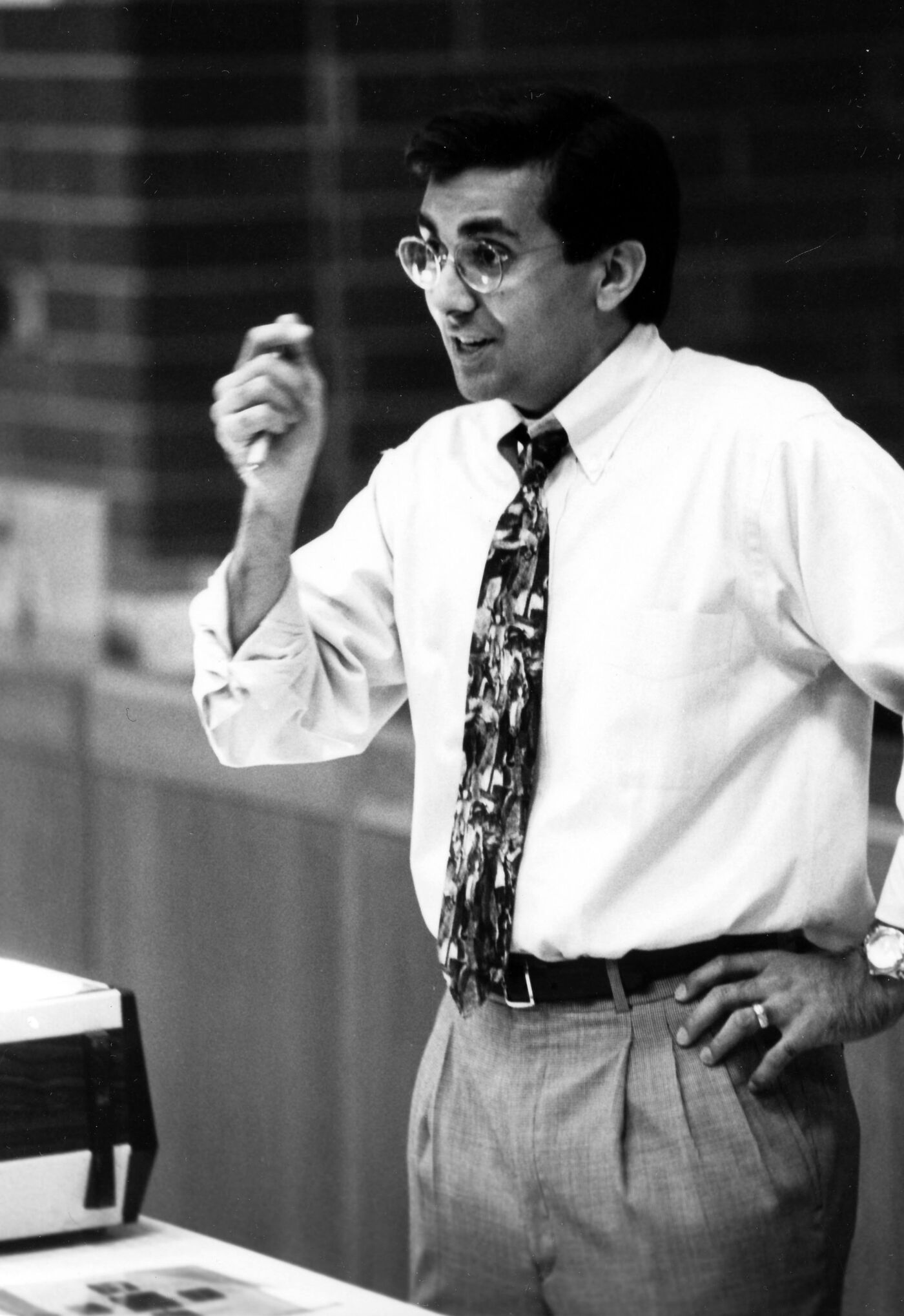 Professor Sheth lecturing